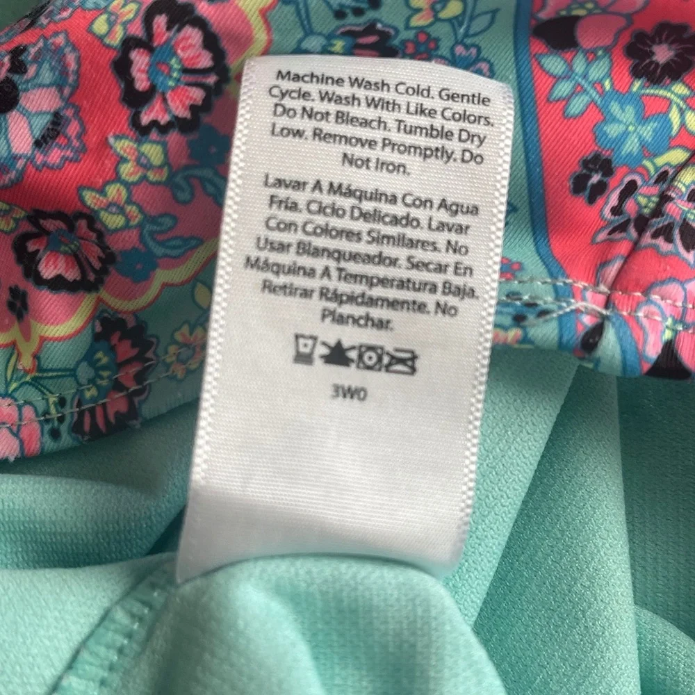Wonder Nations Girls One Piece Swimsuit Boho Pink Size M 7/8‎